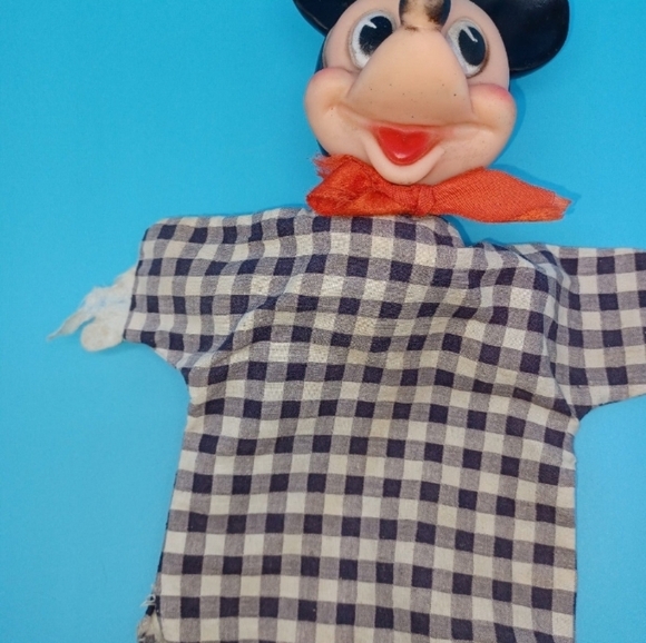 1950s Rare GUND Mickey Mouse Hand Puppet Walt Disney Productiions - Picture 7 of 7